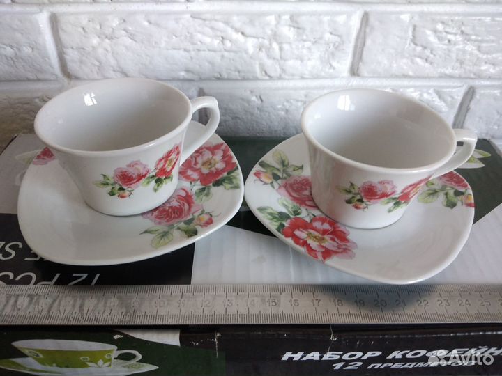 Набор кофейный 12 предметов