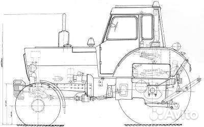 Трактор мтз 80 схема