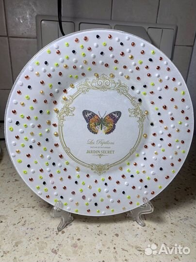 Тарелка ручной работы