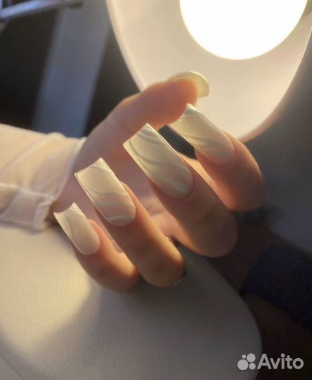 Маникюр наращивание ногтей педикюр
