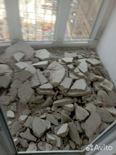 Снос/слом, демонтаж плитки и т.д