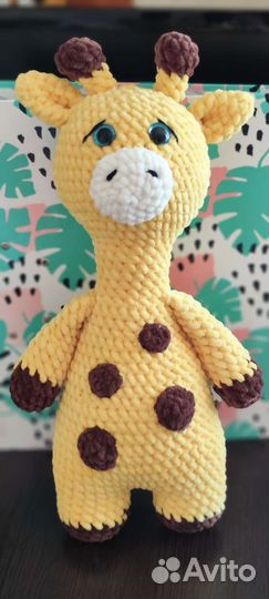 Жираф вязанный