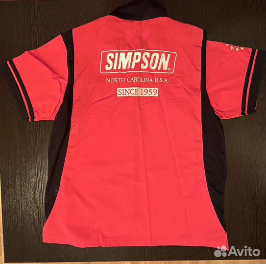 Мотоодежда рубашка simpson