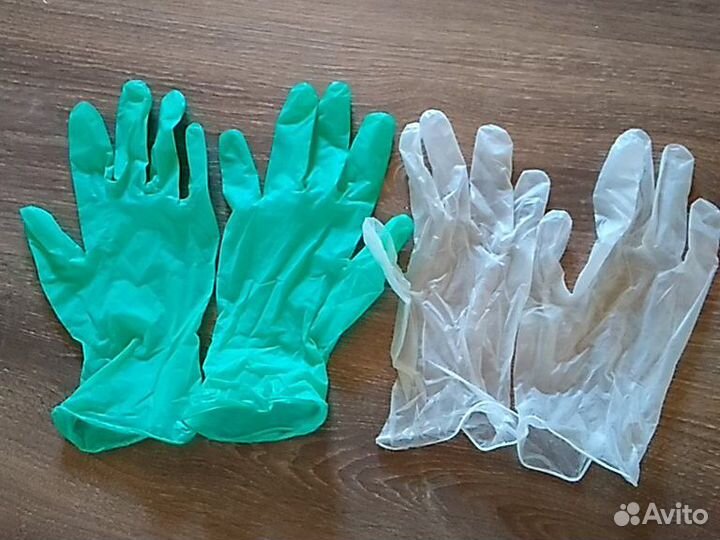 Перчатки латексные