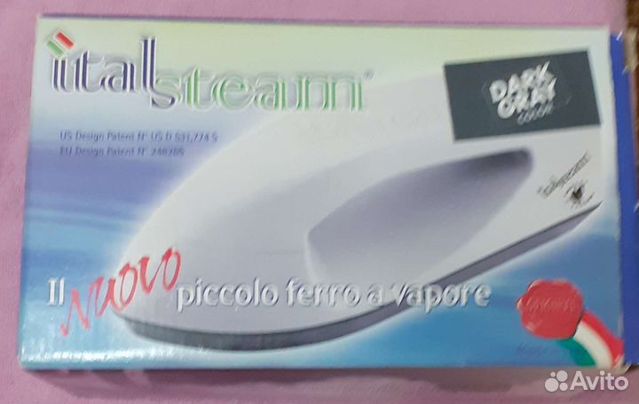 Утюг с пароувлажнителем italsteam