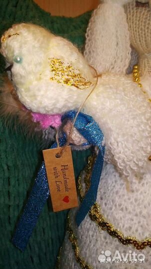 Куклы обереги, бабушка Яга, Домовой, Большой Ангел