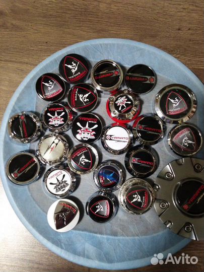 Yamato колпачки(заглушки) в цо литого диска