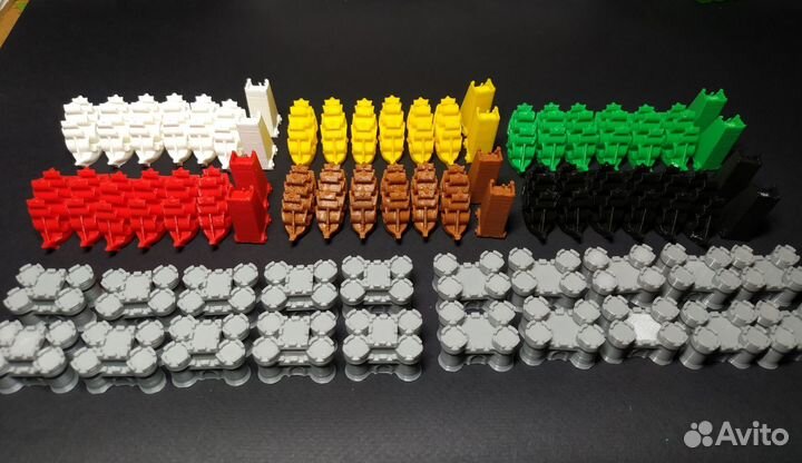 Компоненты для настольной игры 