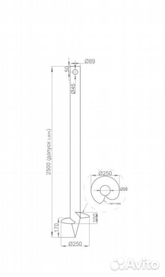 Сваи винтовые