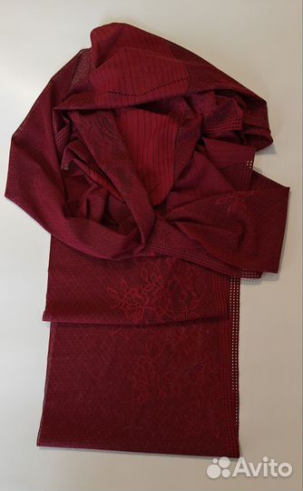 Кружево 290 мм, цвет бордо Новое