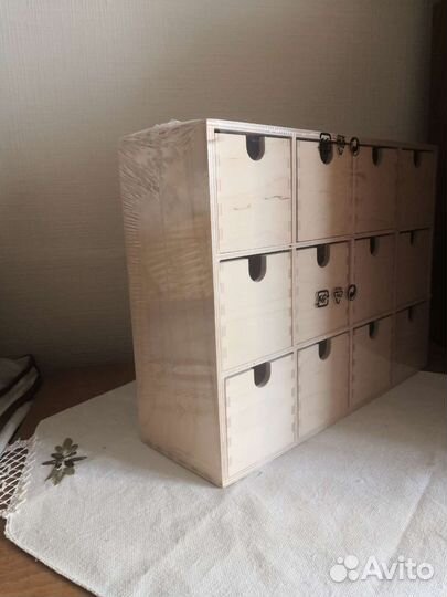 Коробка ящик микрокомод для хранения IKEA