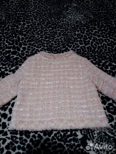 Пиджак для девочки рост 110
