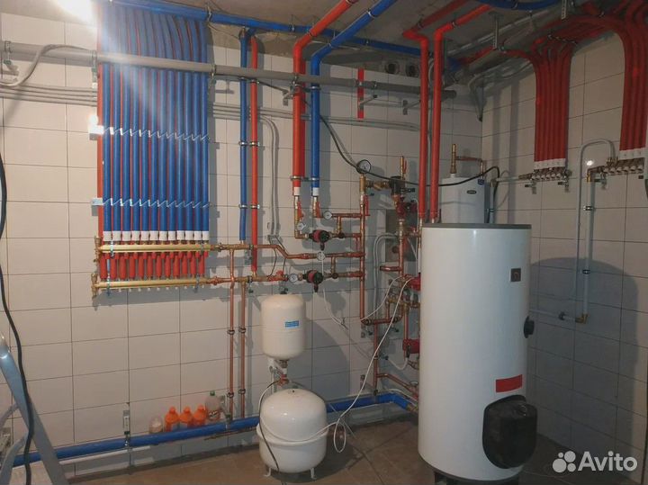 Монтаж систем отопления