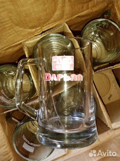 Набор пивных кружек 6 штук