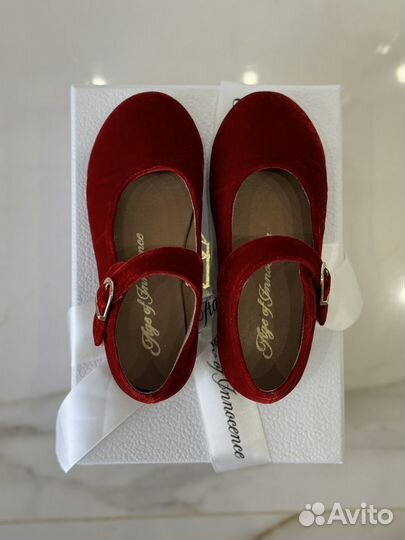 Туфли для девочки Age of Innocence Juni velvet 29