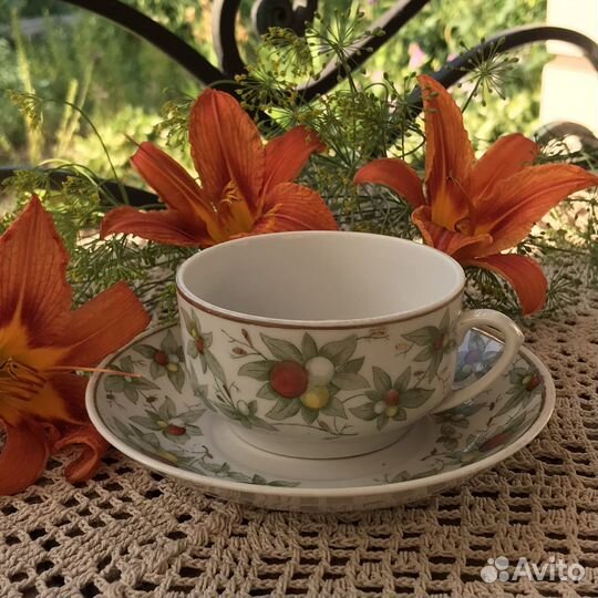 Чашка с блюдцем Чайная пара