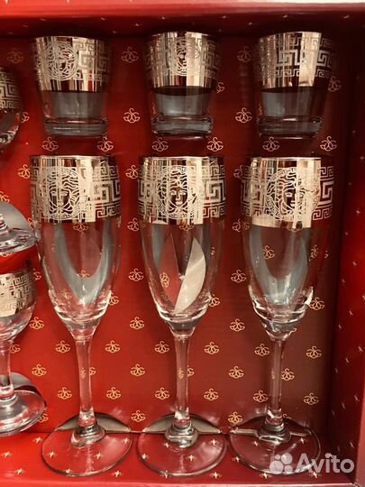 Versace набор шампанское,водка,настойка