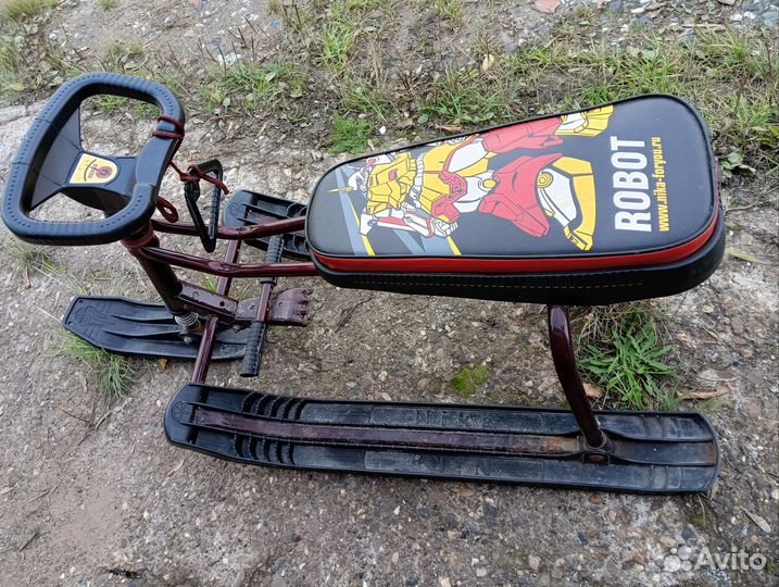 Детский снегокат бу