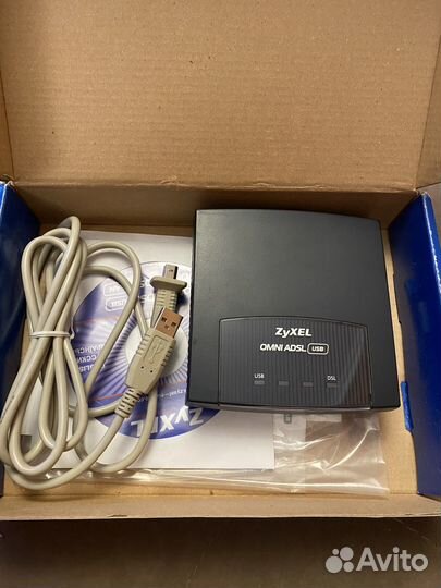 Внешний adsl-модем Zyxel