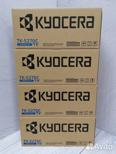 Картриджи оригинальные Kyocera TK-5270C