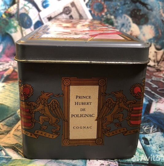 Футляр от коньяка Hubert de Polignac, Франция
