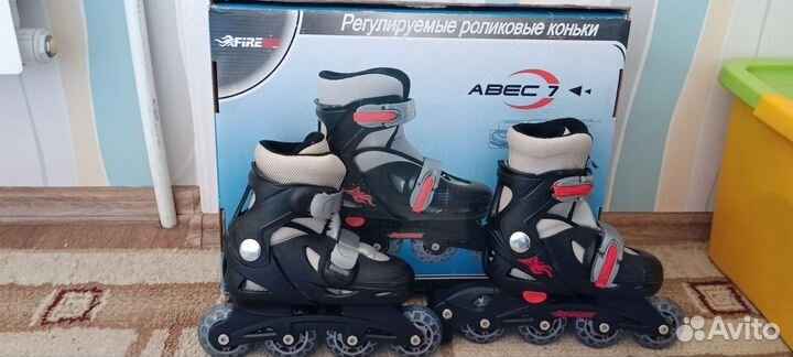 Ролики раздвижные детские р. 28-31