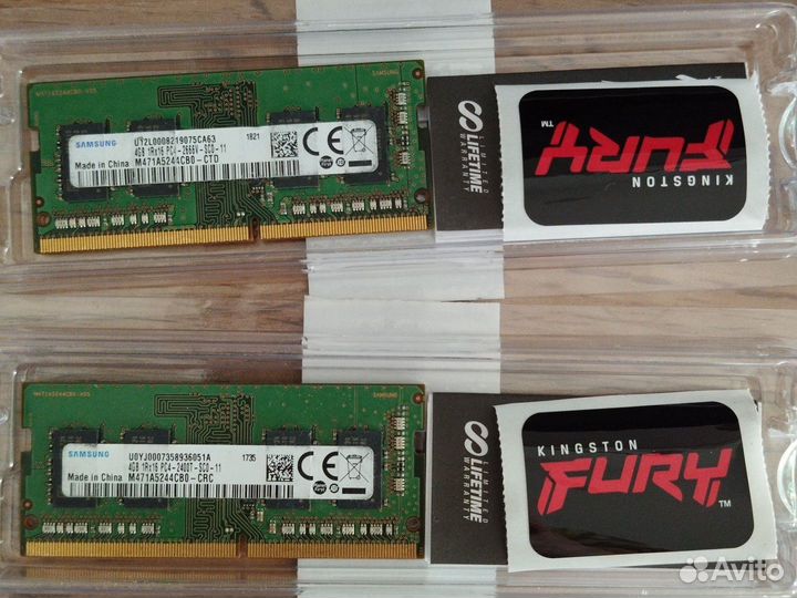 Оперативная память для ноутбука ddr4 8gb