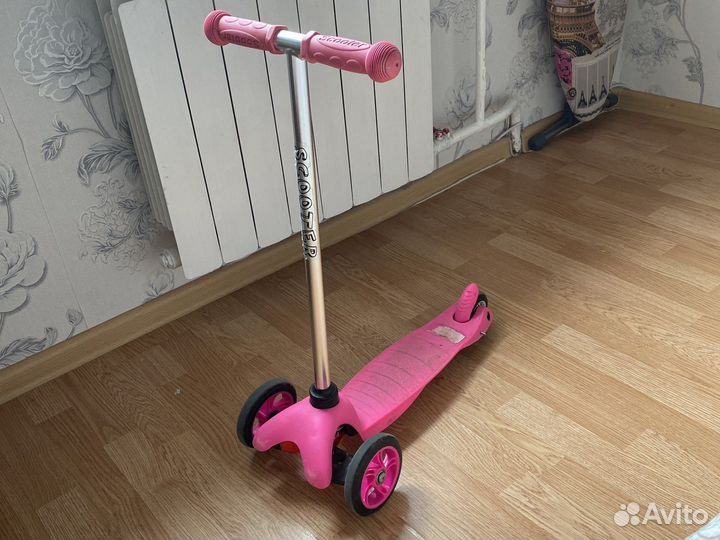 Самокат детский трехколесный бу