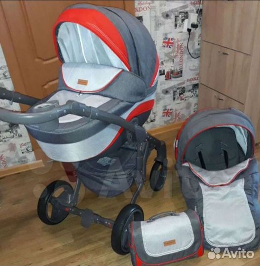Коляска 2 в 1 adamex