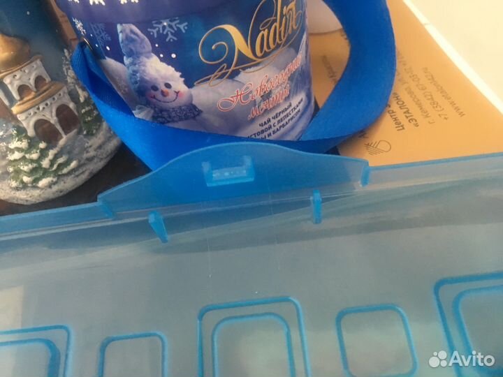 Пенал пластиковый, тонированный