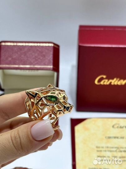 Кольцо Cartier золото 750 пробы