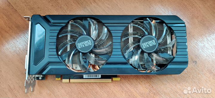 Видеокарта Palit GeForce GTX 1070