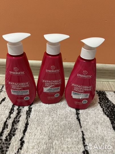 Зубная паста synergetic