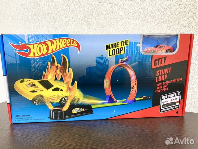 Гоночный трек hot wheels новый