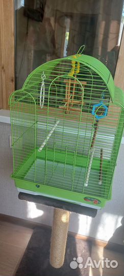 Клетка для птиц Triol 42x56 (отличное состояние)