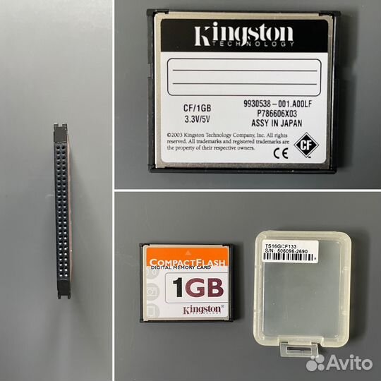 Карты памяти CF /SD / Micro SD kingston