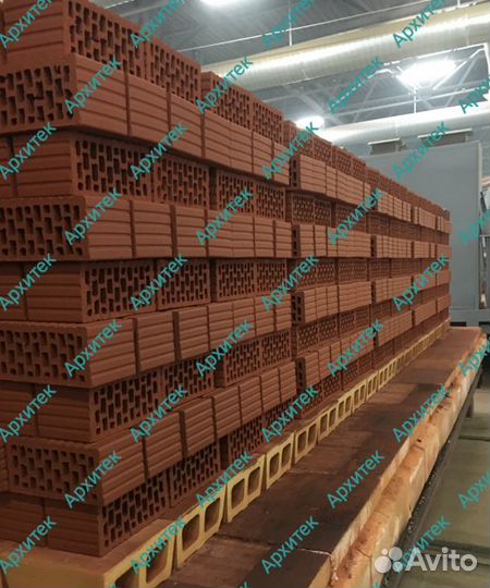 Кирпич двойной щелевой