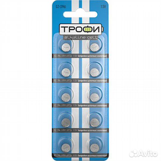 Батарейка щелочная LR59 (396, 397, AG2, G2, LR726)