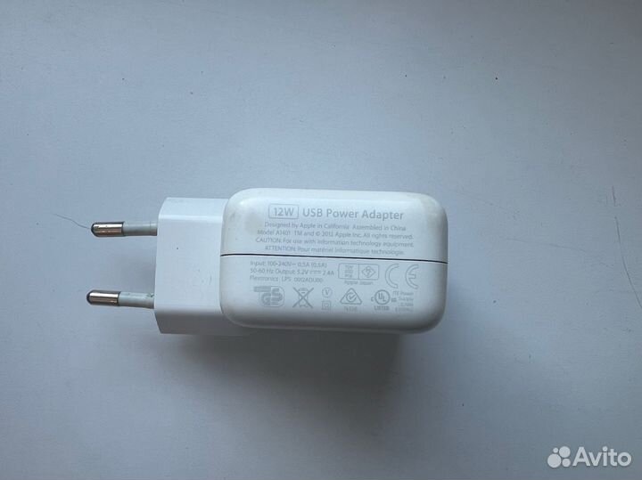 Блок питания apple 12w