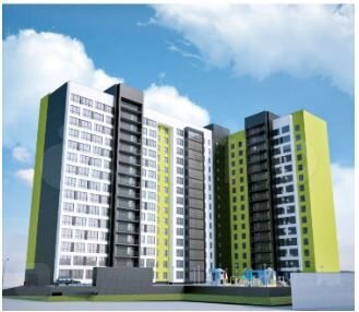 1-к. квартира, 40,7 м², 3/16 эт.