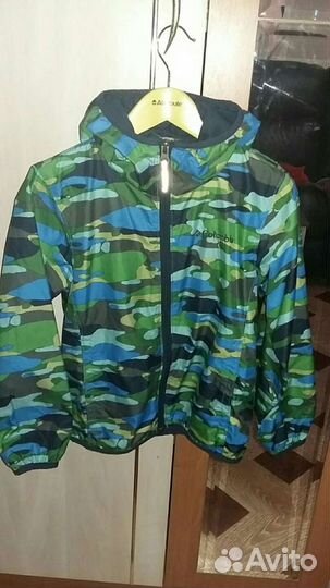 Куртка ветровка Columbia р.110-116 см