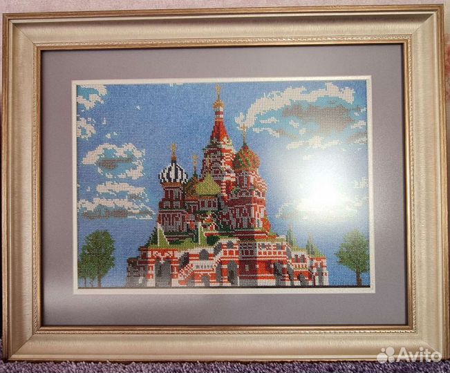 Картины вышитые бисером