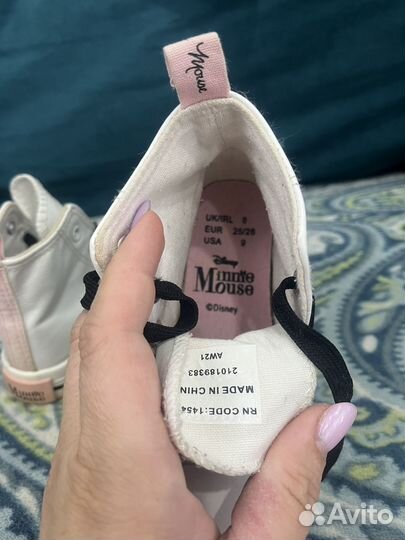 Кеды для девочки 25 26