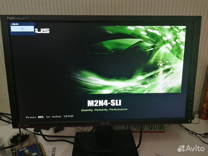 Комплект asus M2N4-SLI