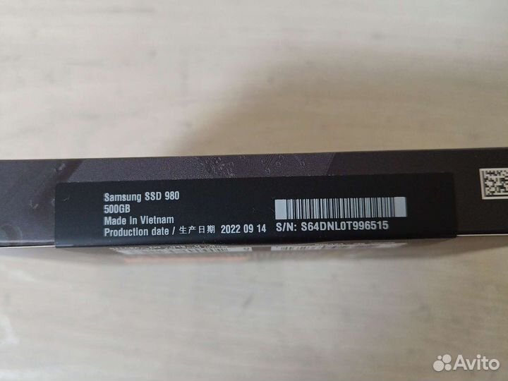 Жесткие диски SSD Samsung 980, patriot P300