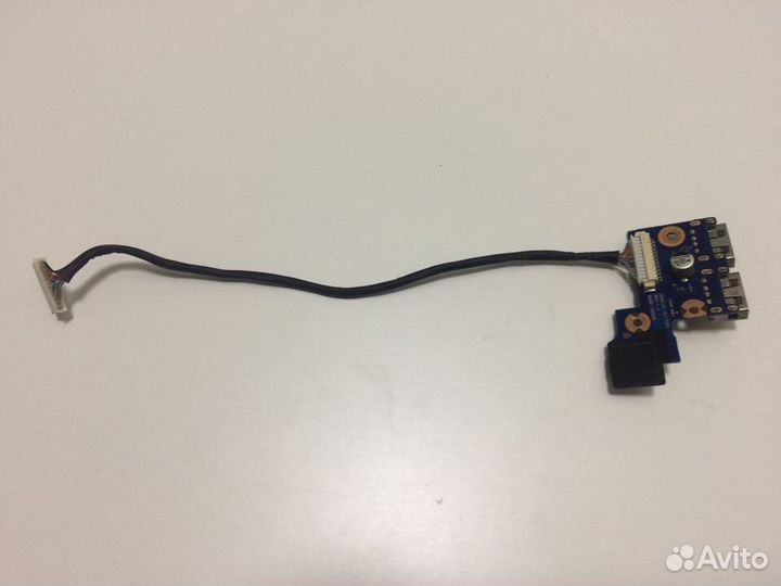 Плата USB+кнопка вкл Samsung NP300E5X, NP300V5A