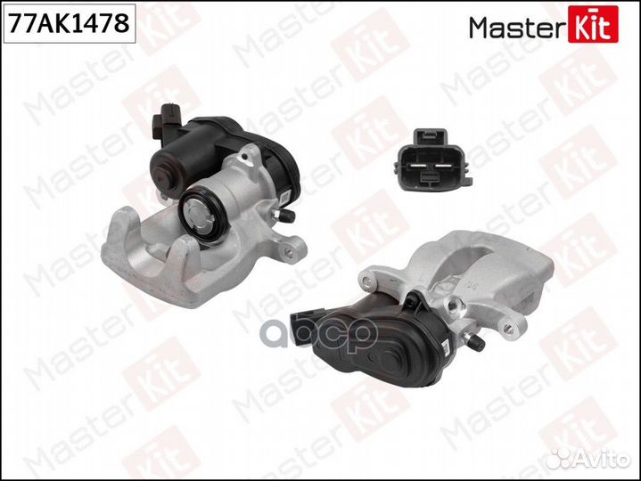 Тормозной суппорт зад. лев. Renault fluence (L