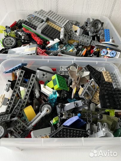 Детали Lego 2 коробки