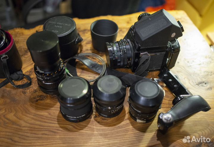 Mamiya RB67 proS комплект с оптикой и аксессуары
