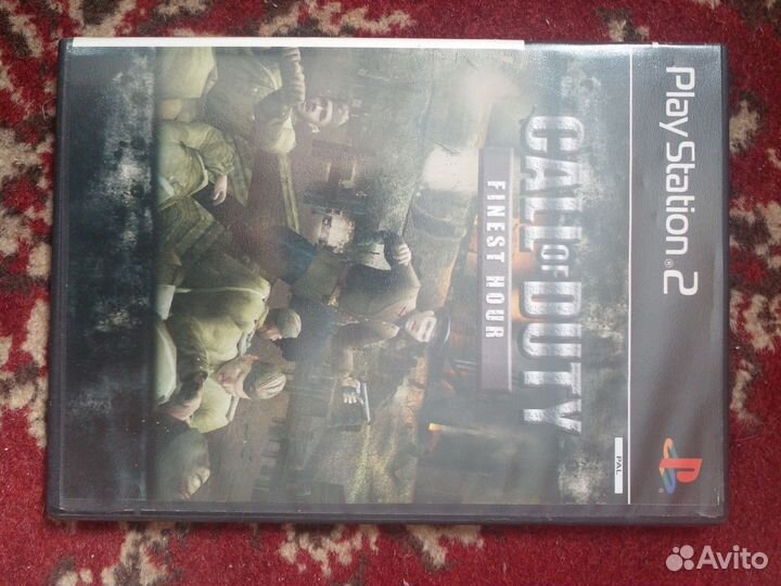 Диск на пс 2 call of duty finest hour